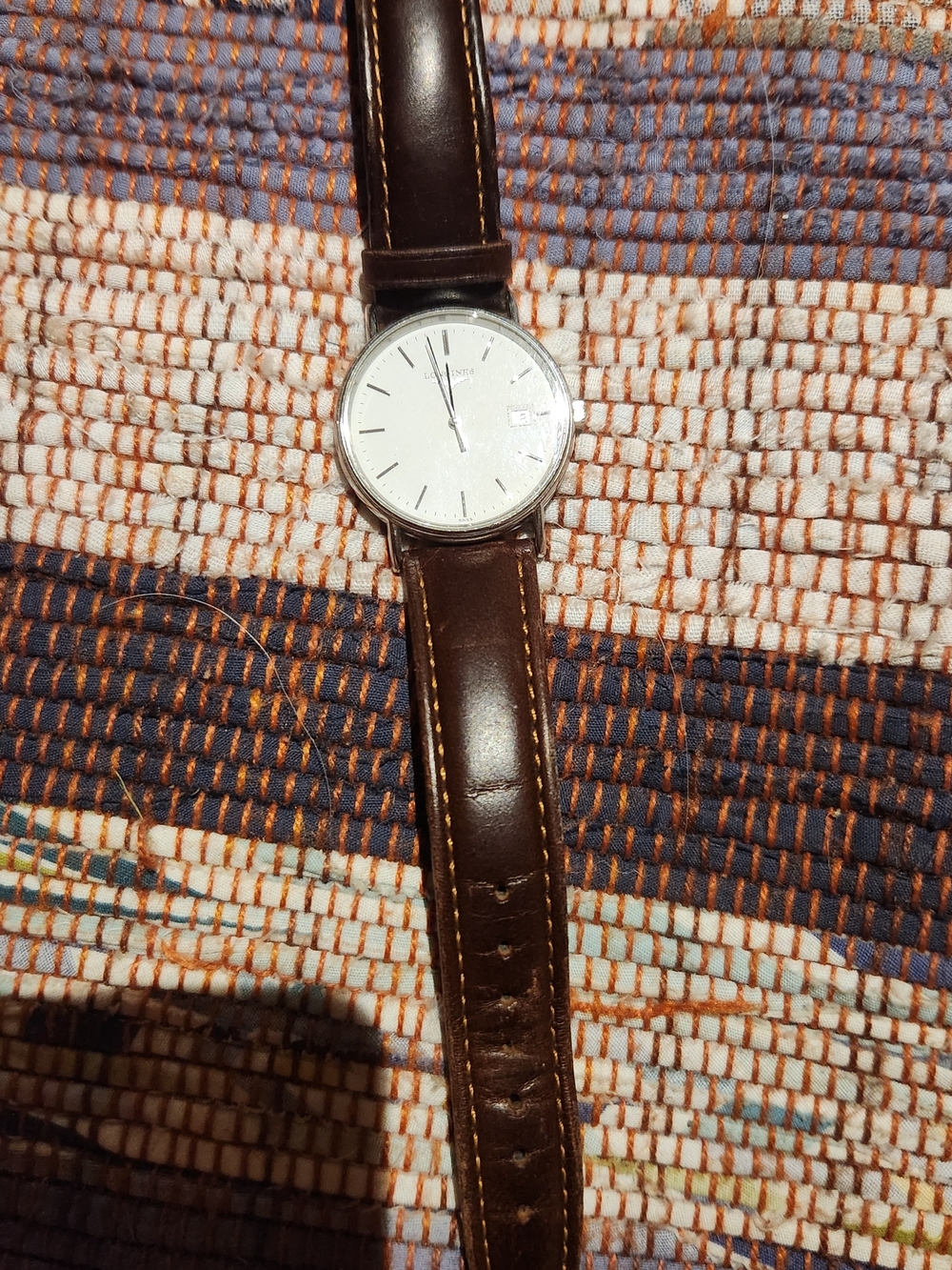 Longines Watch 125 Years Collection Brown Leather Men's Watch